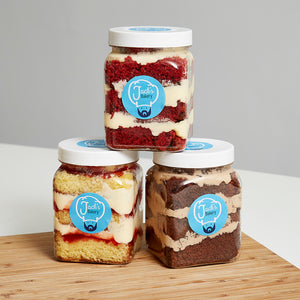 Mixed Pack Cake Jars