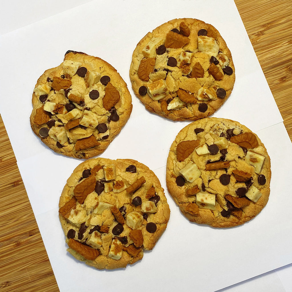 Biscoff Fudge Cookies