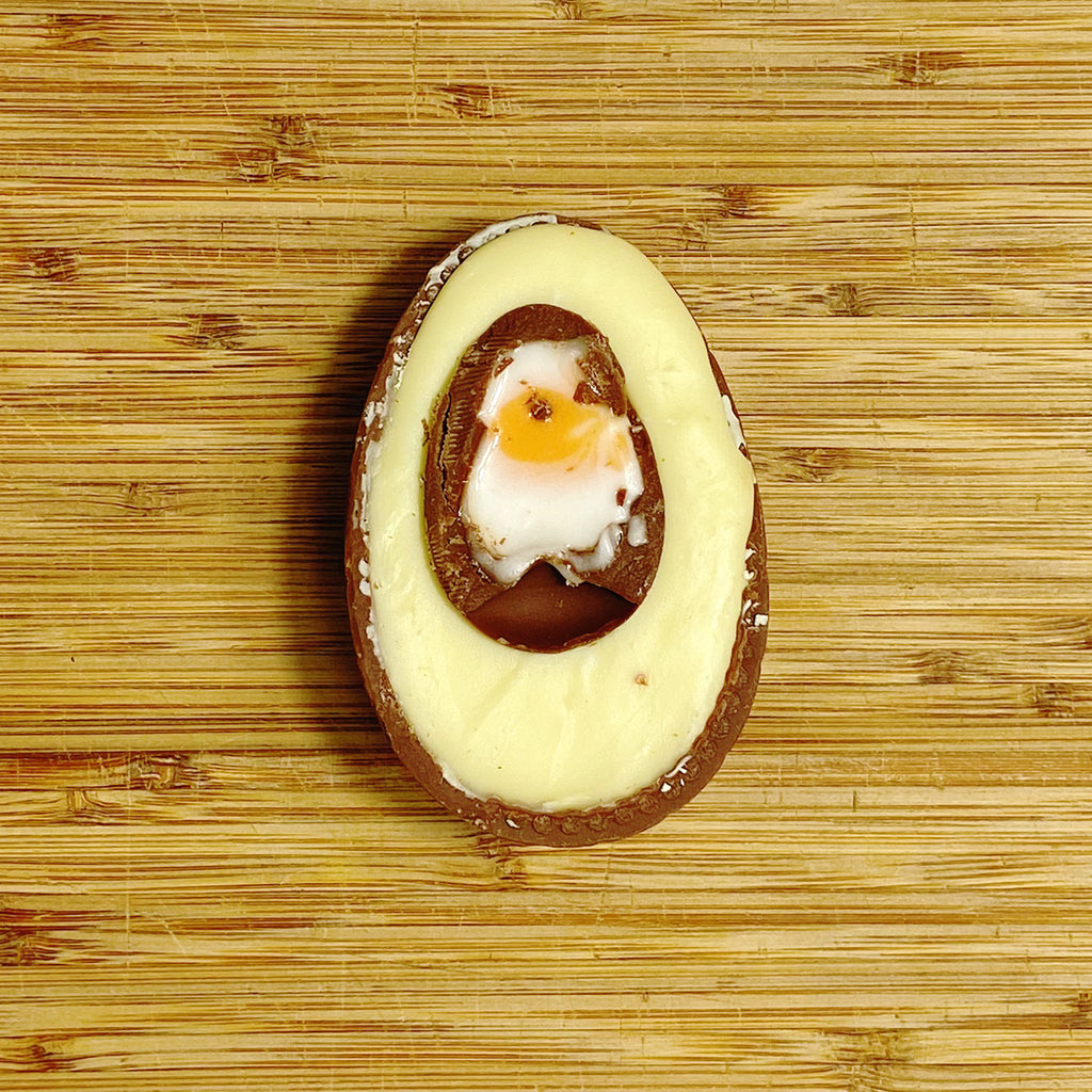 PRE-ORDER Easter Creme Egg Fudge Egg (Medium)
