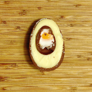 PRE-ORDER Easter Creme Egg Fudge Egg (Medium)