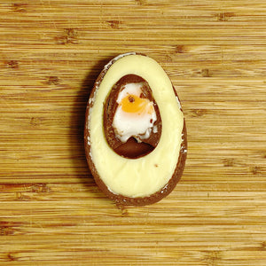 Easter Creme Egg Fudge Egg (Medium)