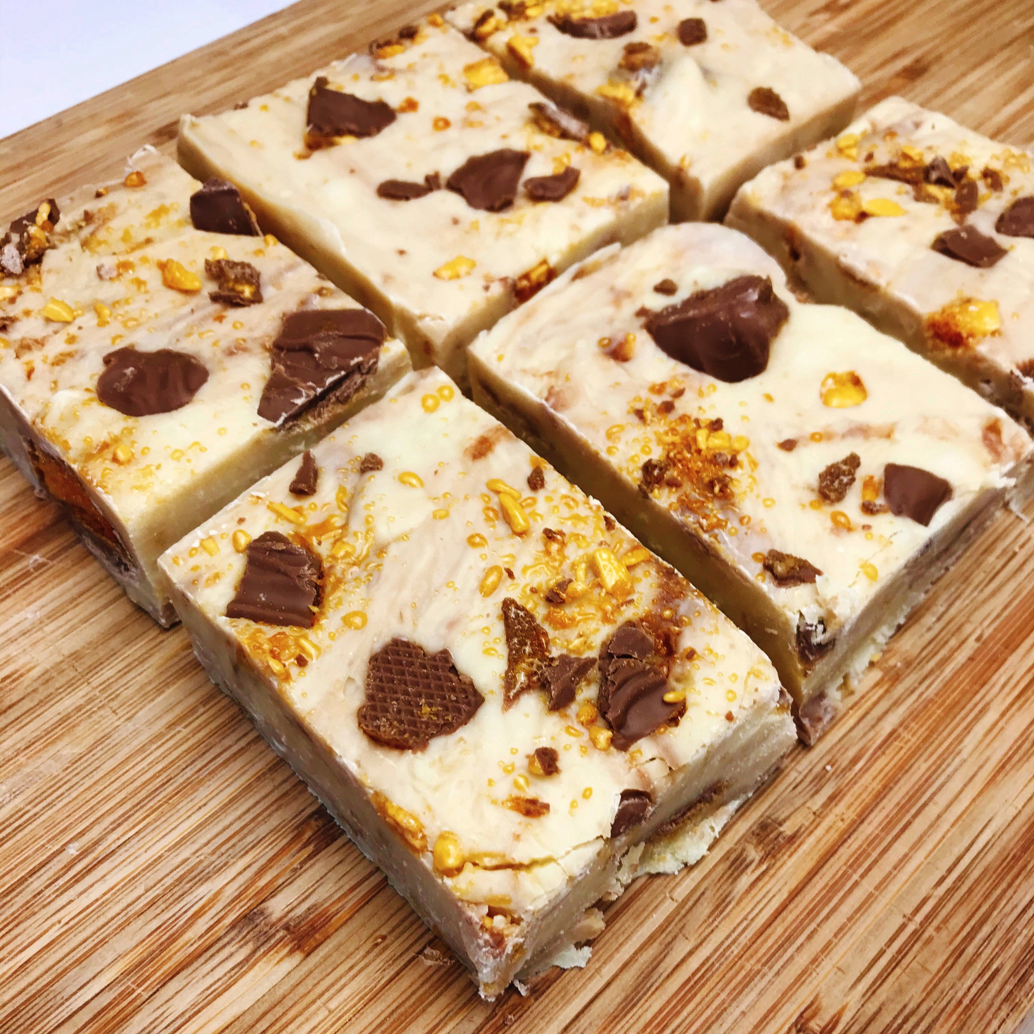 Crunchie (Honeycomb) Fudge