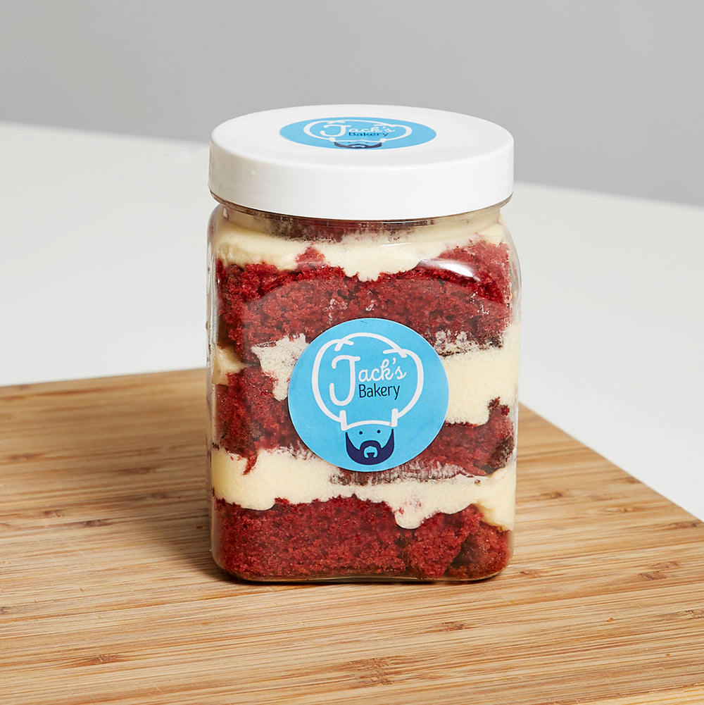 Red Velvet Cake Jars 3 Pack