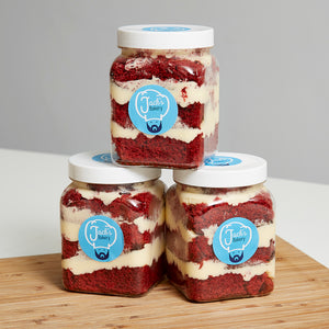 Red Velvet Cake Jars 3 Pack